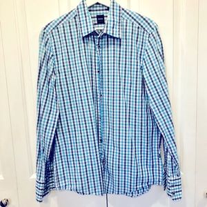 Boss Dress Shirt, EUC